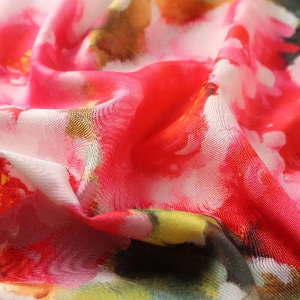 100% Mulberry Silk Scarf-Printed or Solid Color 35 Square Large Silk Hair Head Wrap Scarf With Gift Box Package