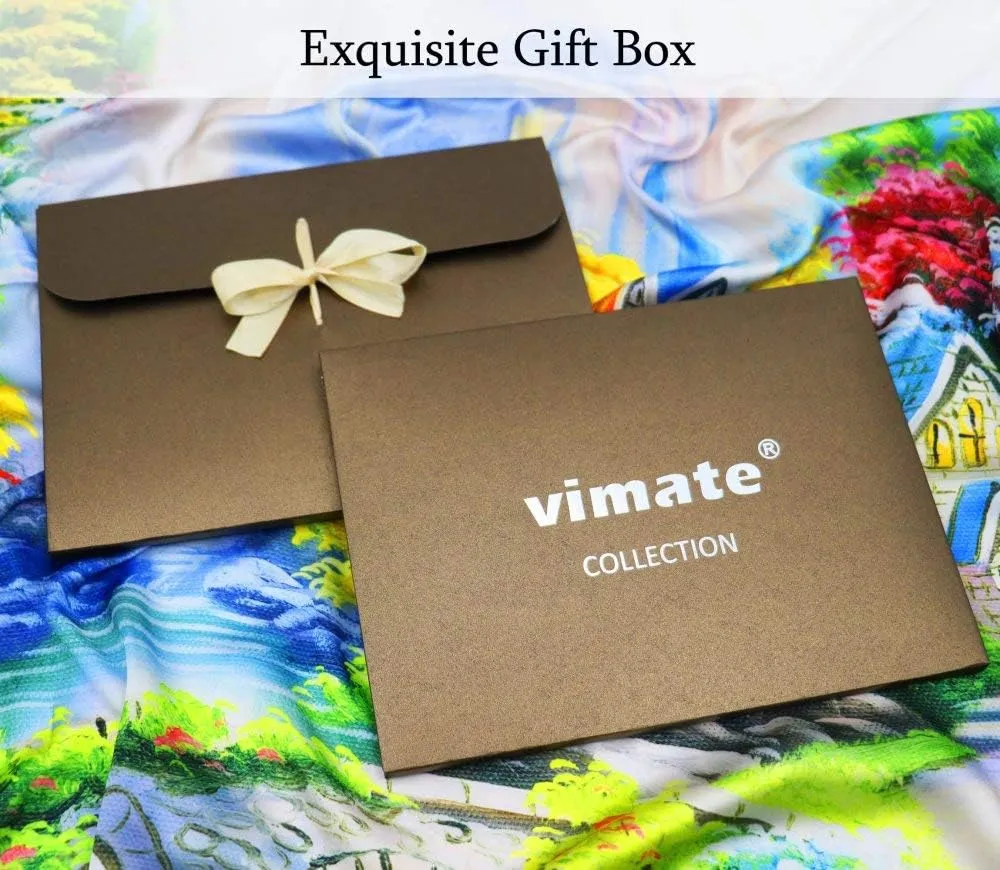 100% Mulberry Silk Scarf-Printed or Solid Color 35 Square Large Silk Hair Head Wrap Scarf With Gift Box Package