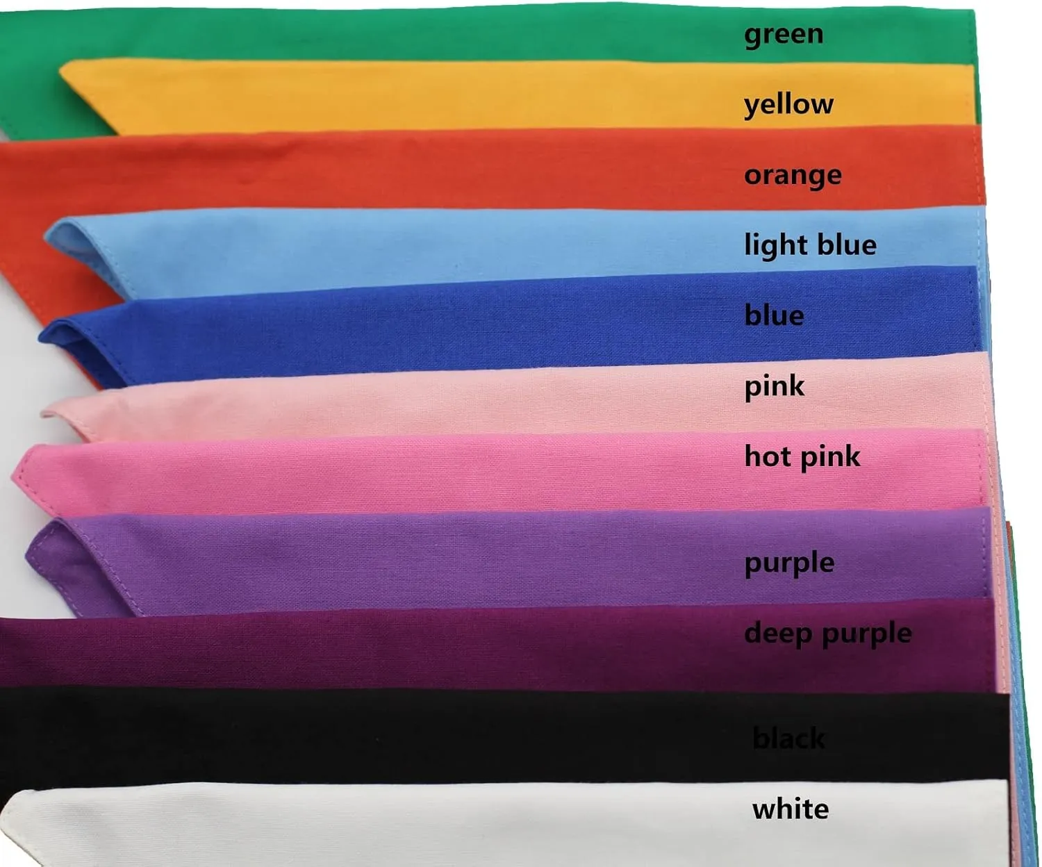2 Pack Purple Dog Bandanas for Medium Large Dogs