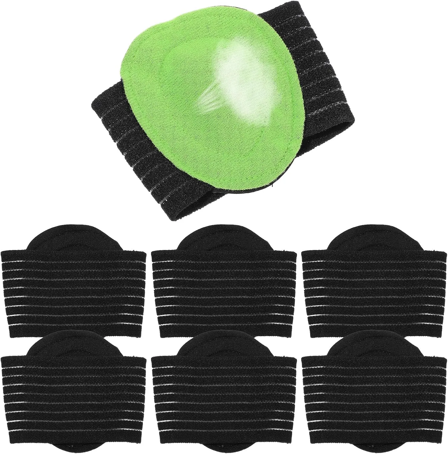 Arch Support Compression Sleeves, 3 Pairs Cushioned Foot Relief Orthotic Insole for Plantar Fasciitis and Fallen Arches Weak Flat Feet Heel Spurs