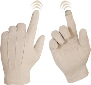 Bienvenu Driving Gloves for Men, Non Slip Touchscreen, Summer Sun Protection Gloves