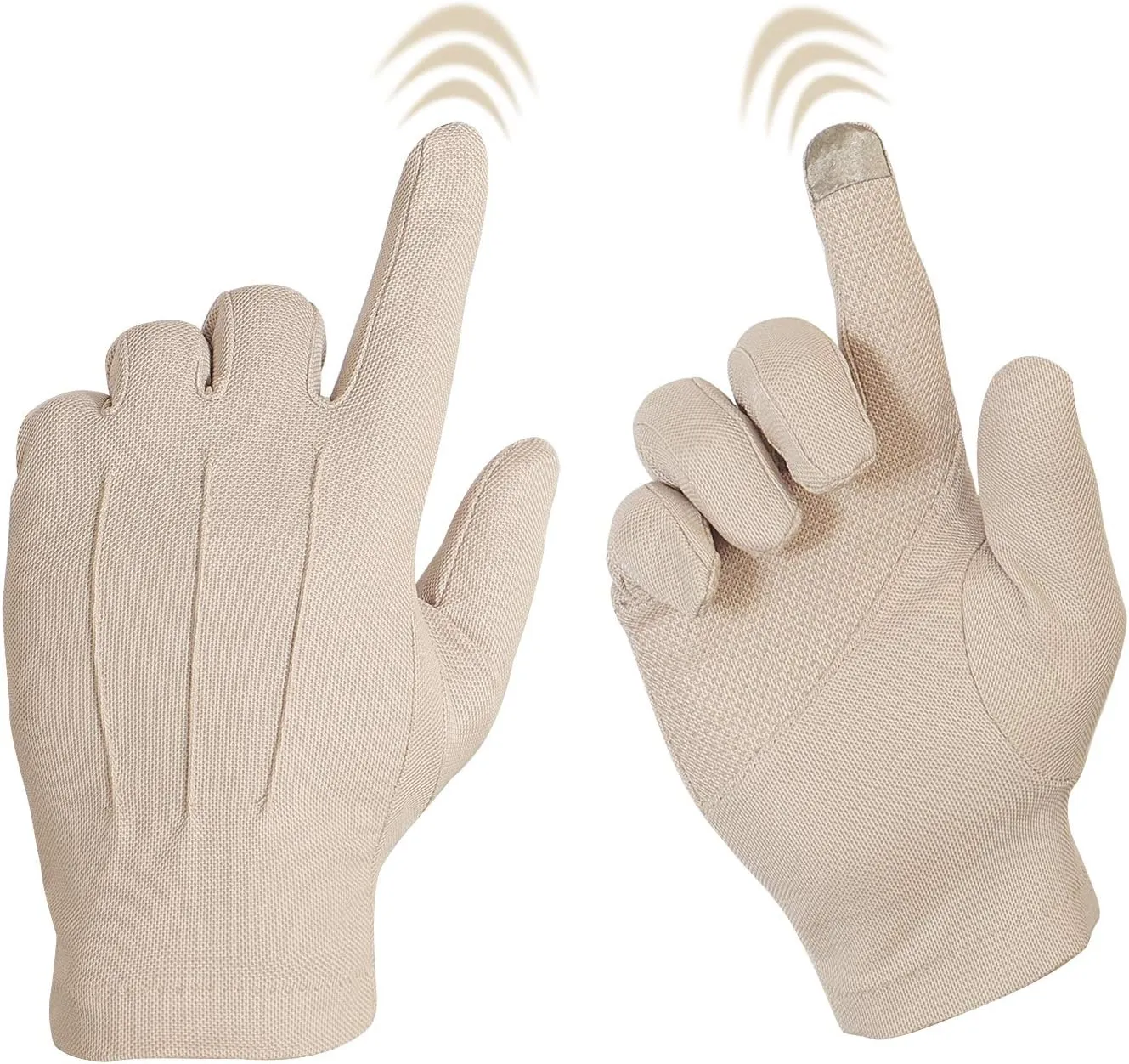 Bienvenu Driving Gloves for Men, Non Slip Touchscreen, Summer Sun Protection Gloves