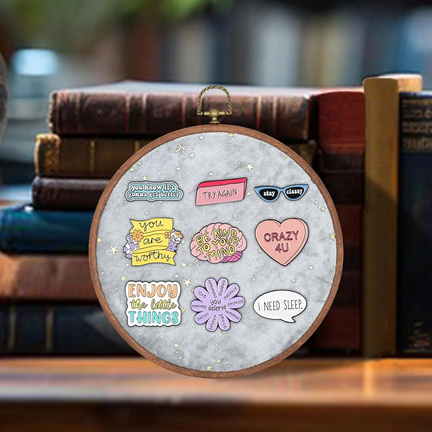 Corduroy Wall Hanging Brooch Jewelry Storage Display Stand Enamel Pin Display Holder Velvet Earrings Necklace Pin Display Board