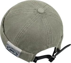 Croogo Brimless Docker Cap - Rolled Cuff Harbour Hat Unisex Skull Sailor Fisherman No Visor Cool Beanie Watch Cap