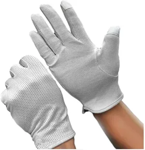 Driving Gloves for Men Women Cotton Non Slip Touchscreen UV Sun Protection Gloves for Cycling Motorcycle Camping