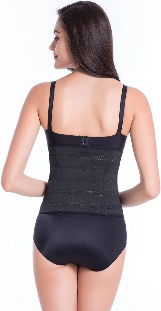 Everbellus Women's Breathable Elastic Corset Waist Trainer Cincher Belt Shapewear