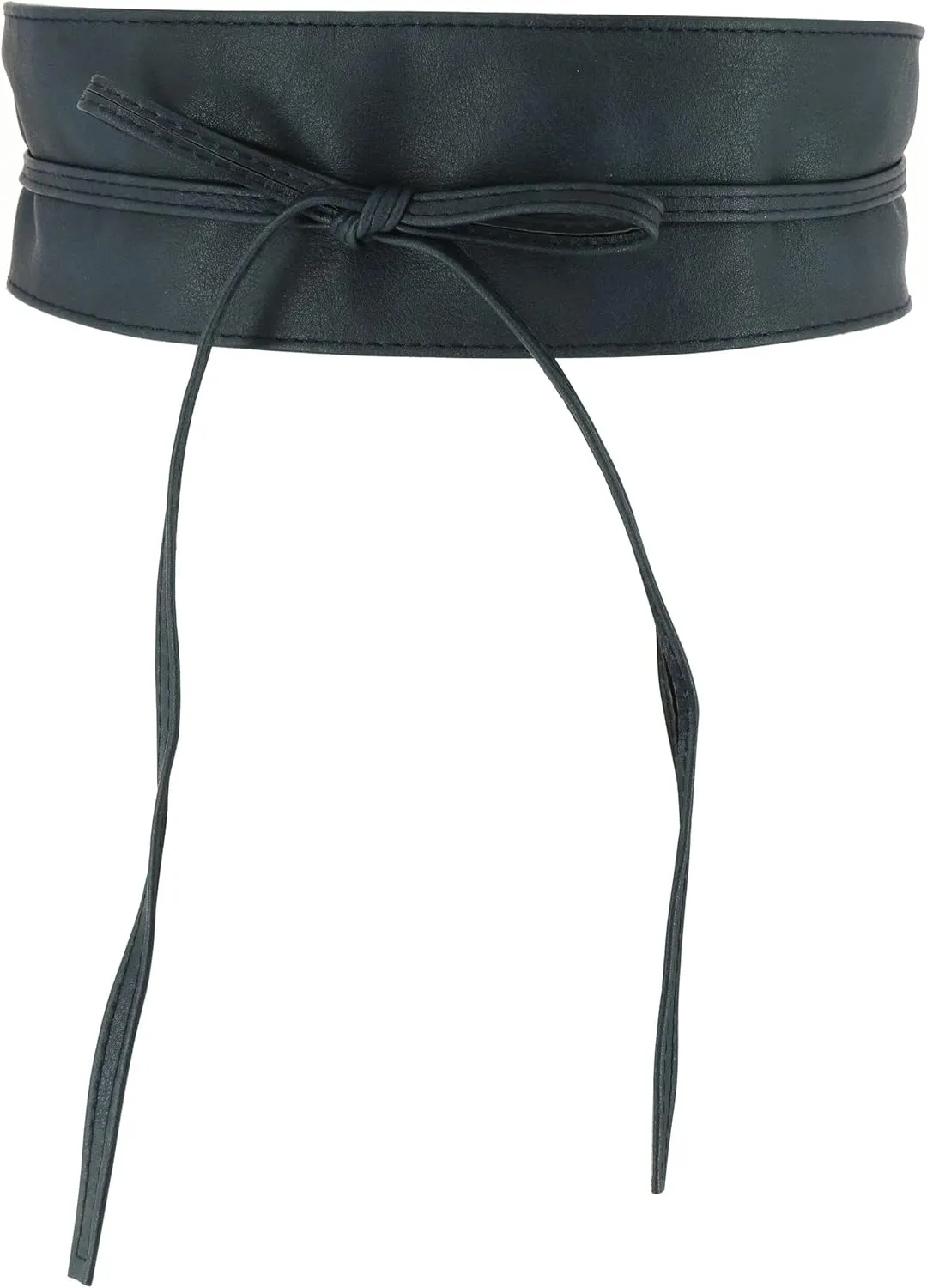 FASHIONGEN - Woman leatherette waisband Obi Belt, MICA