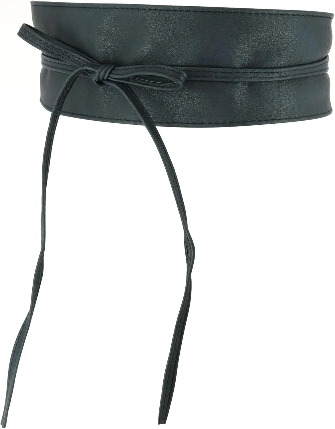 FASHIONGEN - Woman leatherette waisband Obi Belt, MICA