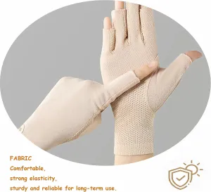 FGSS Summer Sunblock Gloves UV Protection Non-Slip Touchscreen Driving Gloves for Women Cyling Riding Outdoor