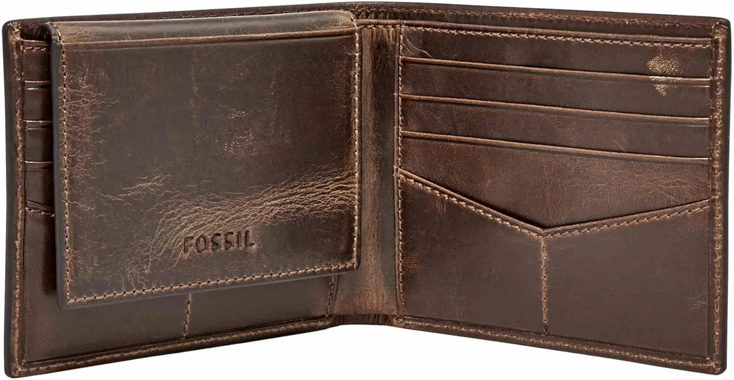 Fossil Men's Derrick Bifold Passcase Wallet