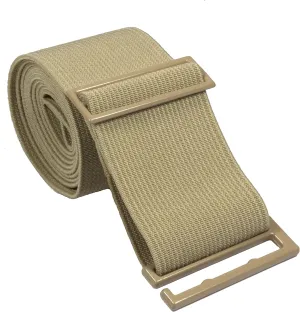 Gelante Lady Invisible Belt - Web Canvas Elastic Adjustable Skinny No Show Belt
