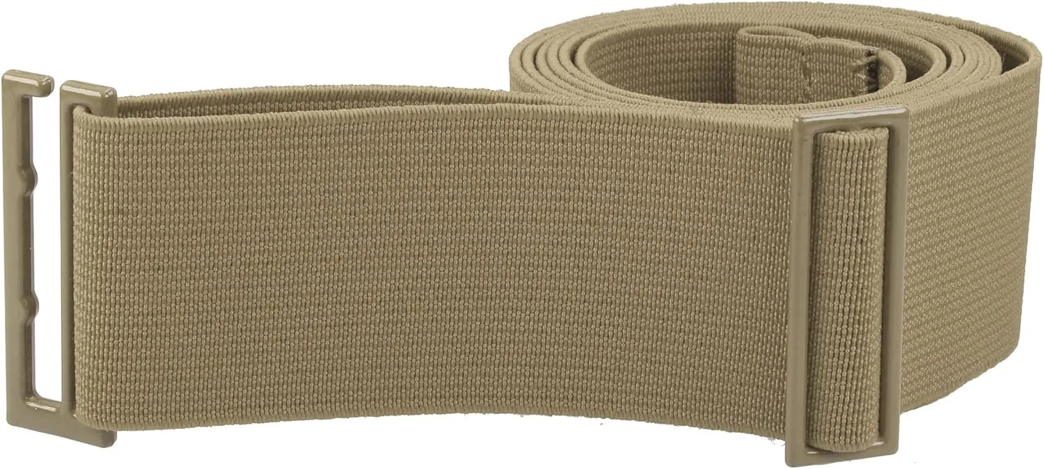 Gelante Lady Invisible Belt - Web Canvas Elastic Adjustable Skinny No Show Belt