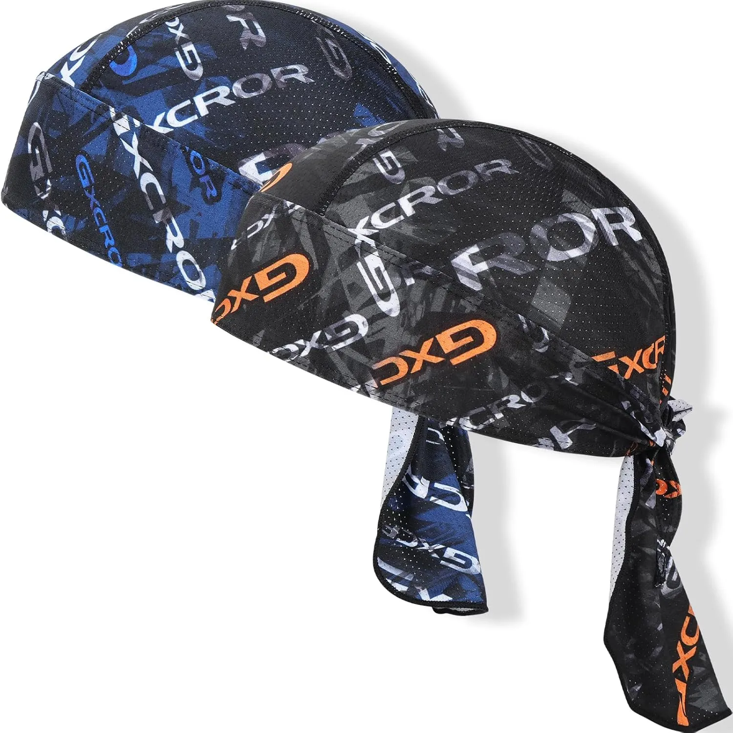 GXCROR Cooling Do Rags for Men Sports Bandanas Cap Skull Caps for Men Breathable Women Skull Cap Helmet Liner Cycling Hat Durags for Outdoor Activities