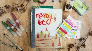 Holiday Art Journaling