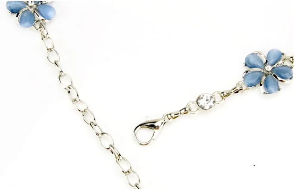 JSEIAJB Flower Waist Chain Belt Decoration Dress Sweet Metal Chain Korean Dress Belt