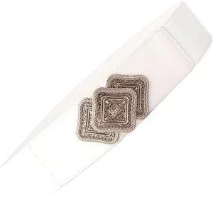 JSEIAJB Women's Elastic Waistband Dress Suit Decoration Belt And Belt
