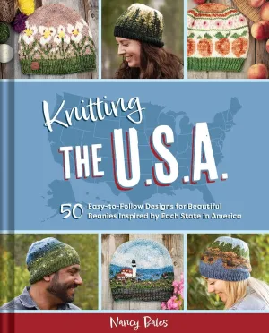 Knitting the U.S.A.: Fifty Easy-to-Follow Designs for Beautiful Beanies Inspired by Each State in America Hardcover  October 21, 2025