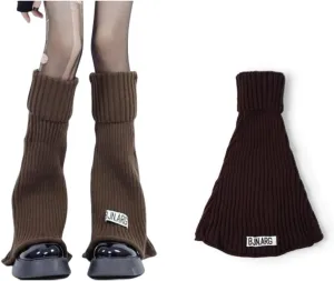 Leg Socks Leg Warmer Sweet Cool Millennium Spicy Girl Knitted Small Y2K Calf Socks