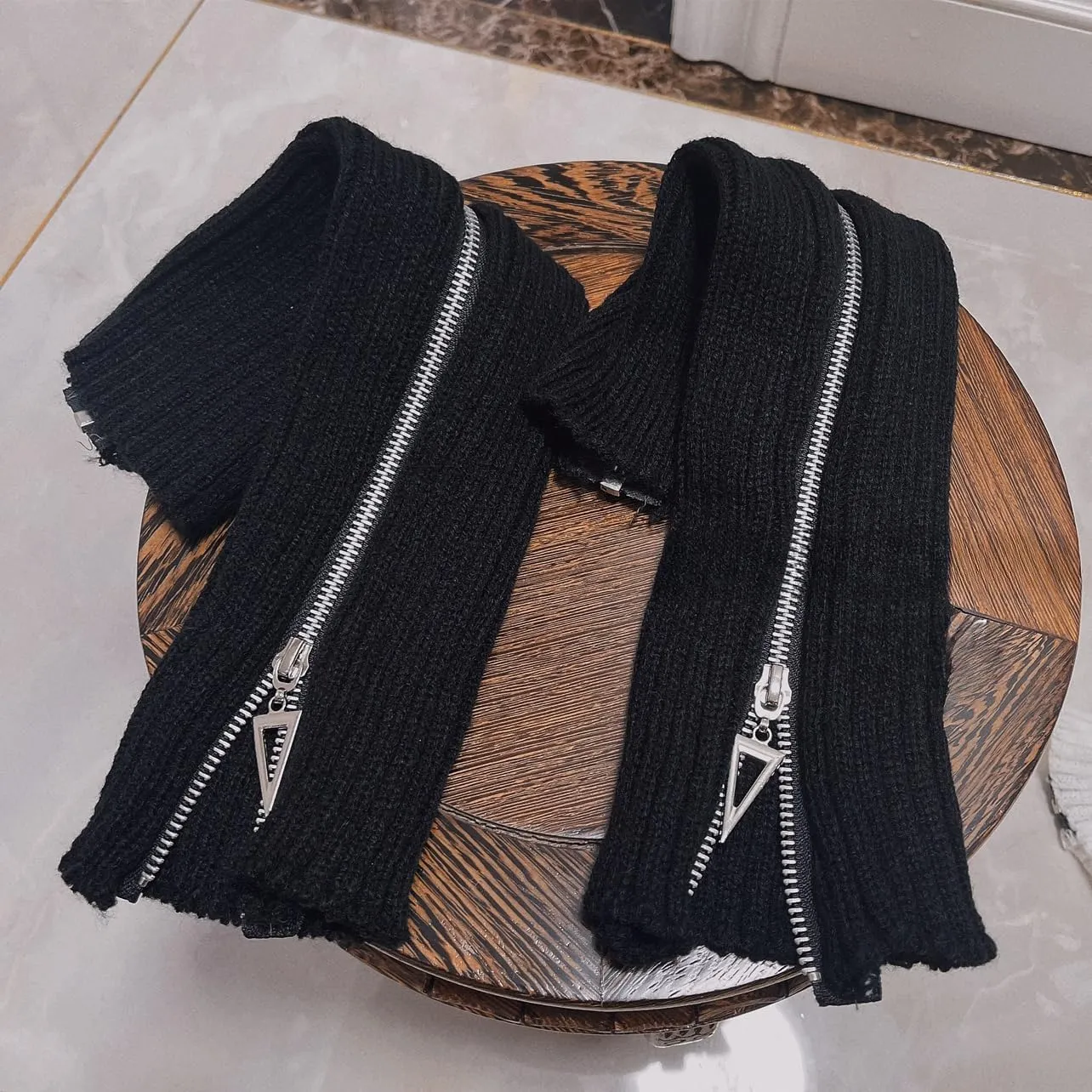 Leg Warmer Personalized Warmth Zipper Knitted Leg Socks Y2K Cool Spicy Girls' Calf Cover
