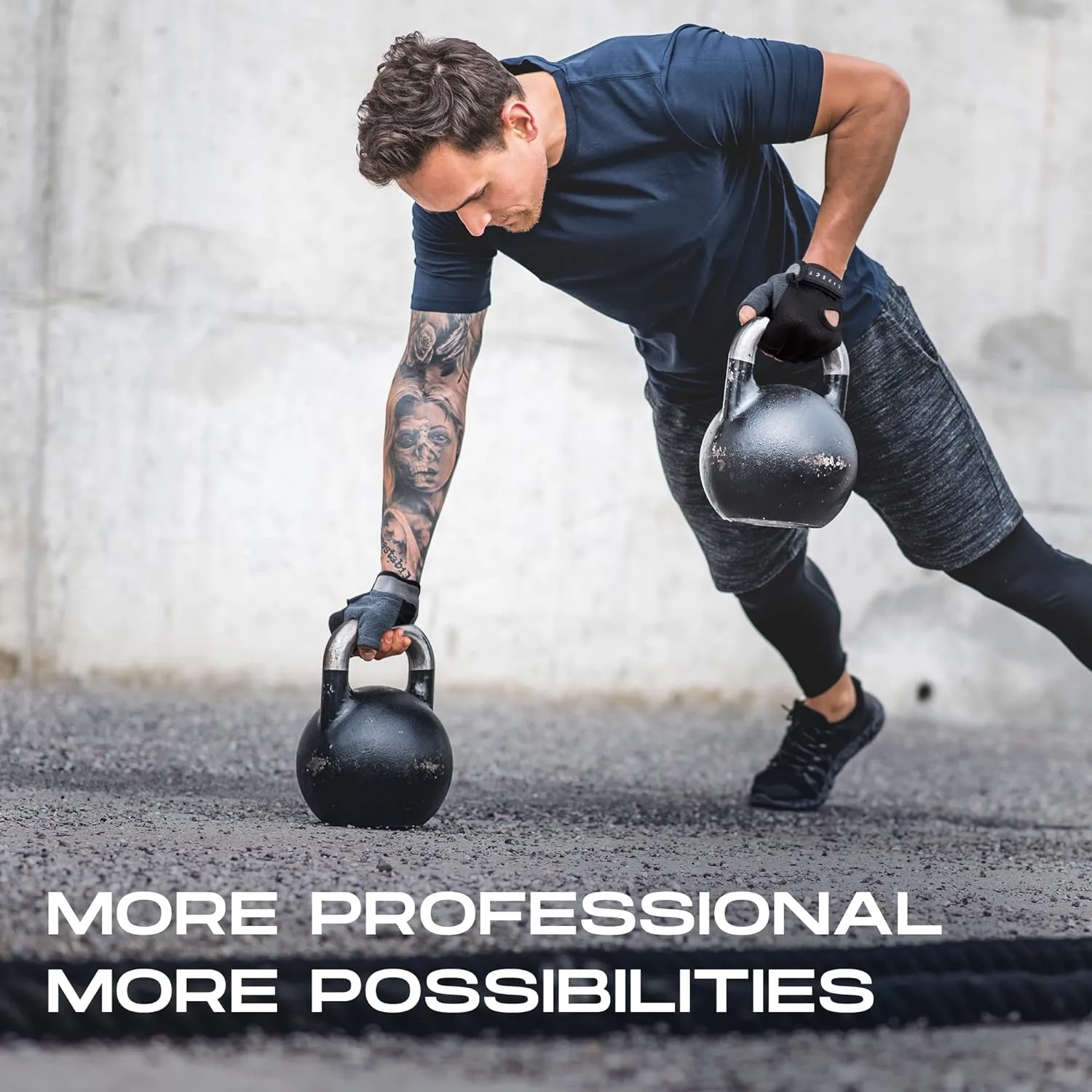 LIFECT Essential Breathable Workout Gloves, Weight Lifting Fingerless Gym Exercise Gloves with Curved Open Back, for Powerlifting, Women and Men
