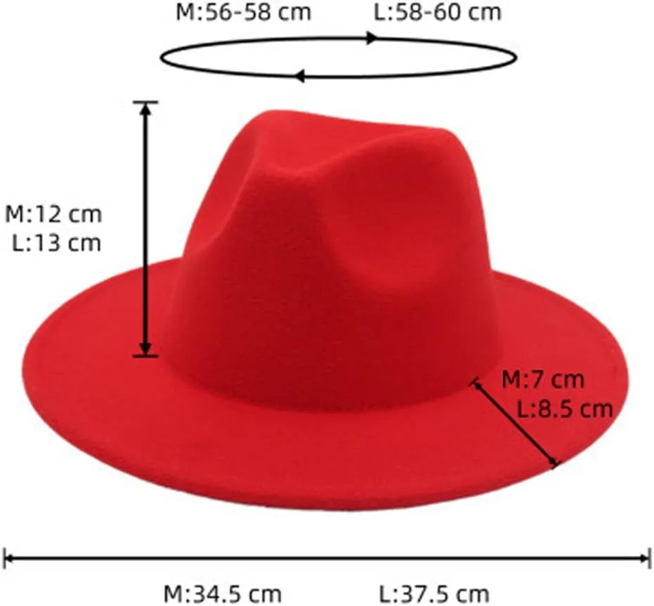 Men Fedoras Unisex Patchwork Fedora Hat Women's Wide Brim Jazz Top Hat Autumn Winter Panama Hat Cap