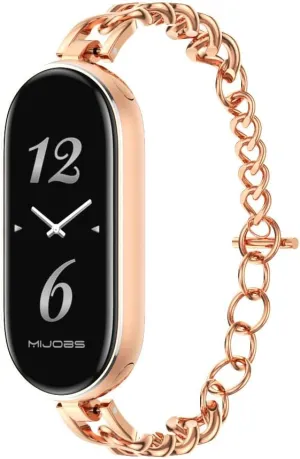 MIJOBS Strap for Xiaomi Mi Band 8/Mi Band 9 Breathable Replacement Strap for Mi Fit Band 8 SmartWatch Straps Wristband Bracelet for Women Men