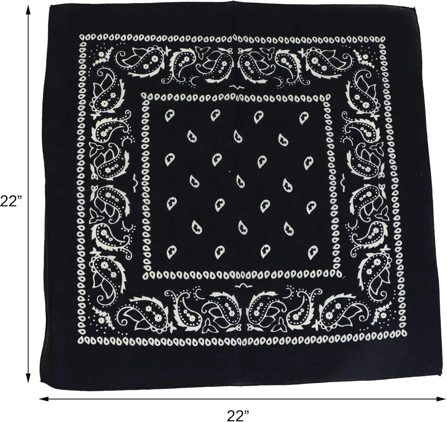 Motique Accessories Set of 3 Jumbo Bandanas