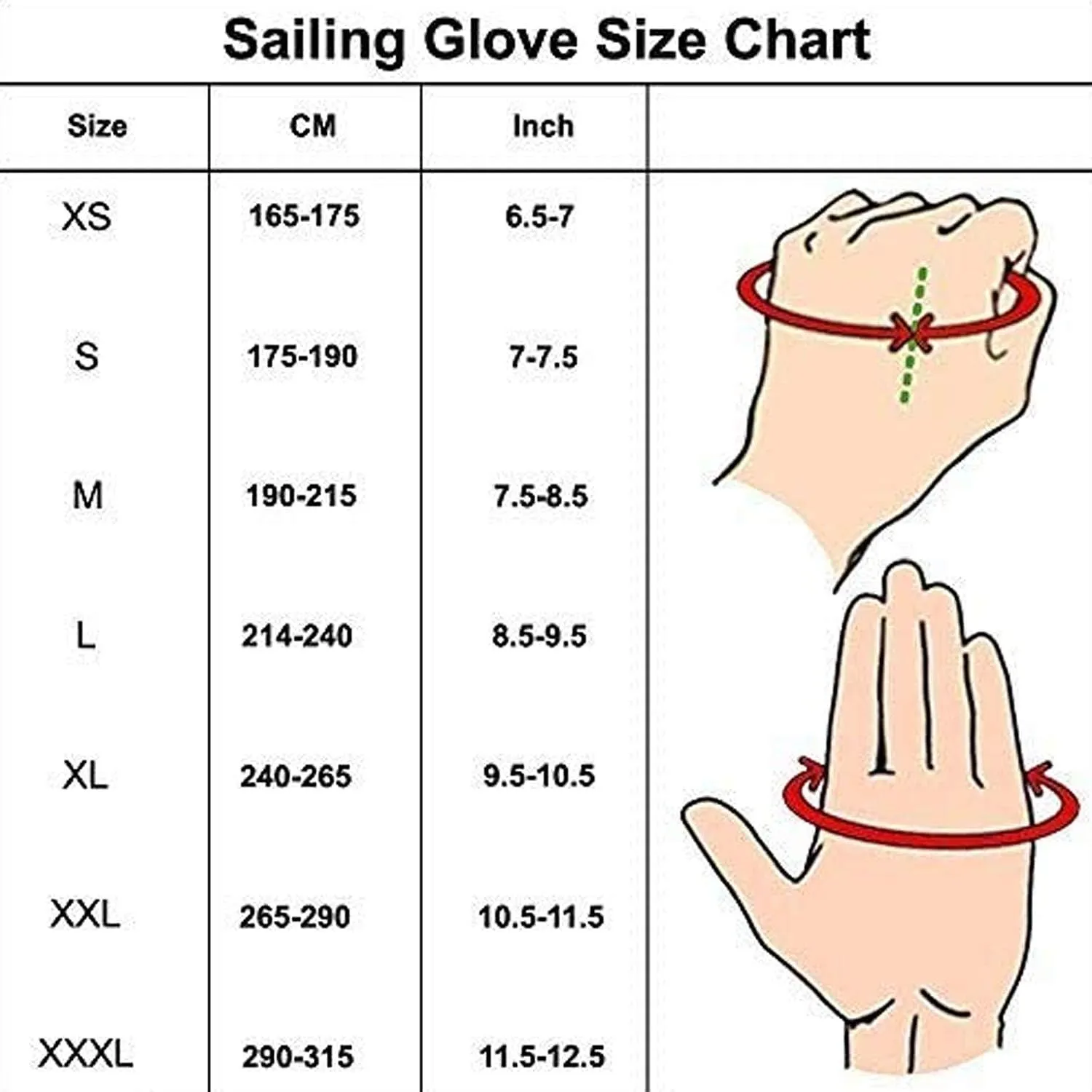 MRX Sailing Gloves Fishing Kayak Gloves for Men & Women Rowing Water Ski Canoe Paddle Gloves Sailing Gear Women Paddling Gloves | Sailing Gloves for Men & Women | Short Finger Sailing Kayaking Gloves
