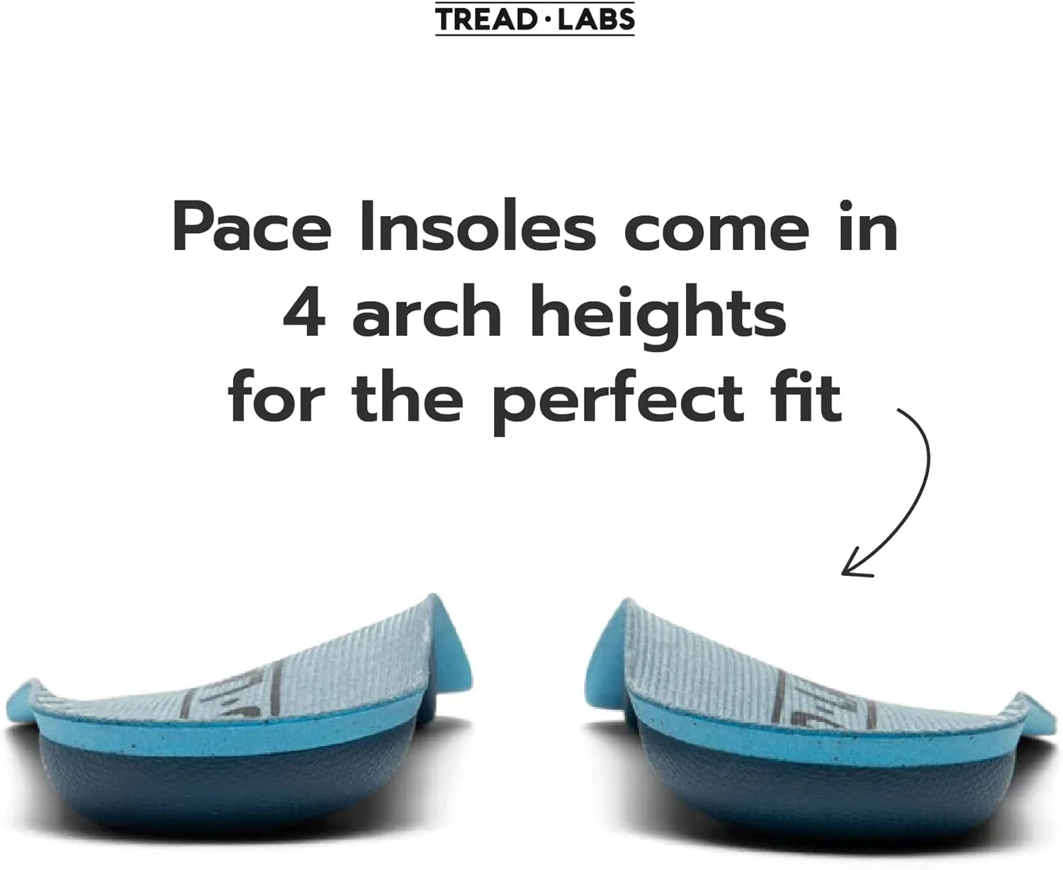 Pace Insoles Arch Supports for Flat Feet to High Arches - Extra Firm Mens and Womens Orthotics for Foot Pain Relief, Plantar Fasciitis, Supination  Deep Heel Cup - Replaceable Top Cover
