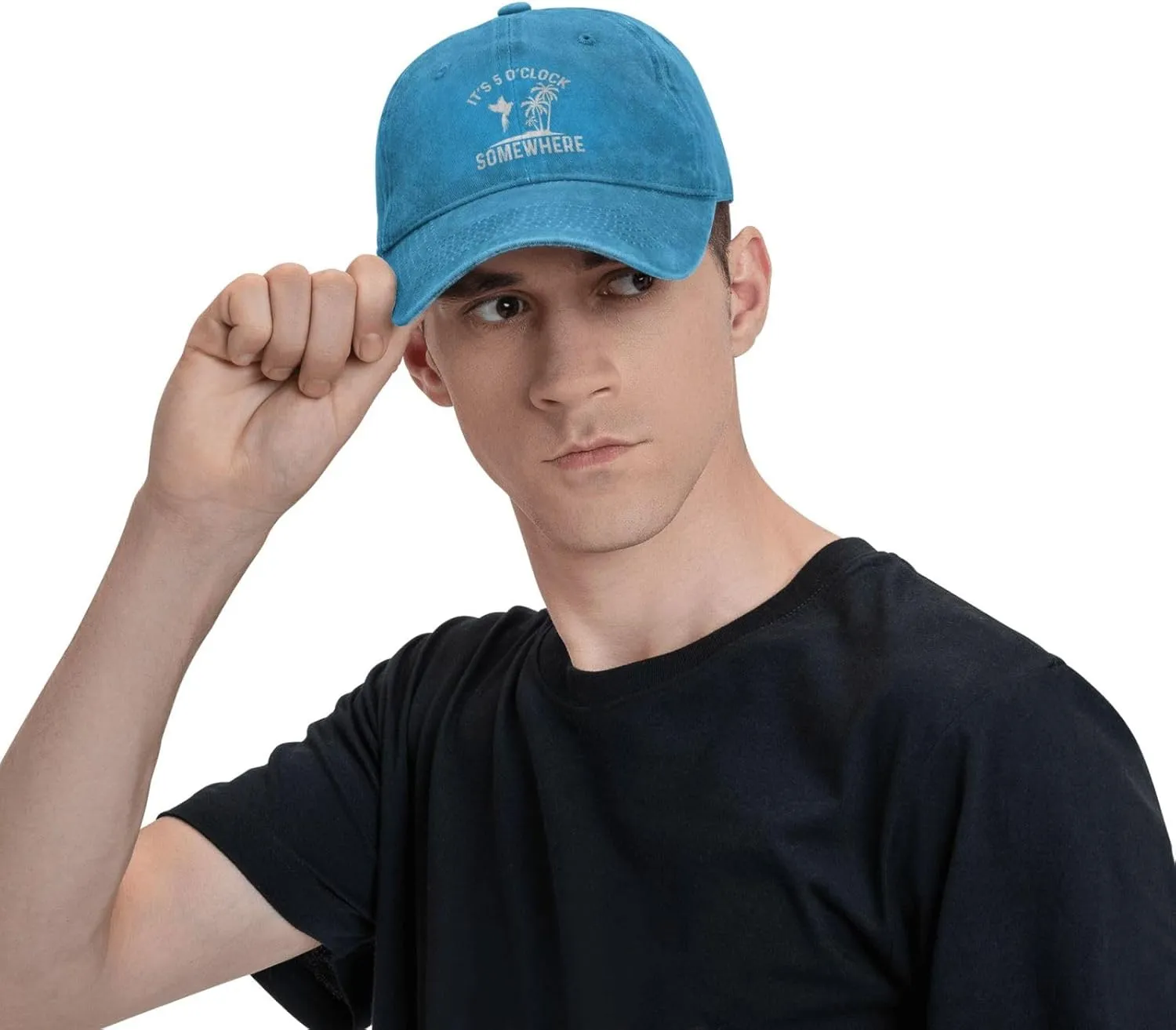 Philysonic 5 Oclock Somewhere Hat It is 5 Oclock Somewhere Hat Women Baseball Hat Cool Hats