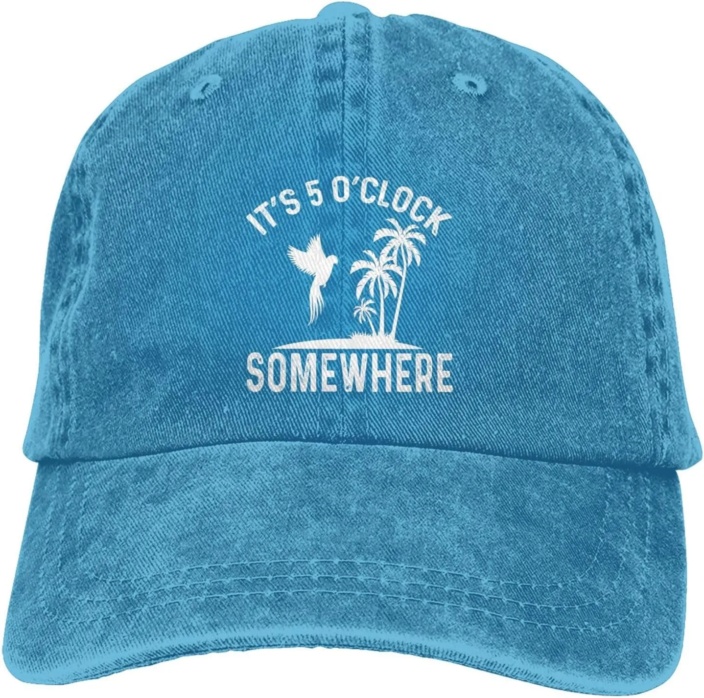 Philysonic 5 Oclock Somewhere Hat It is 5 Oclock Somewhere Hat Women Baseball Hat Cool Hats