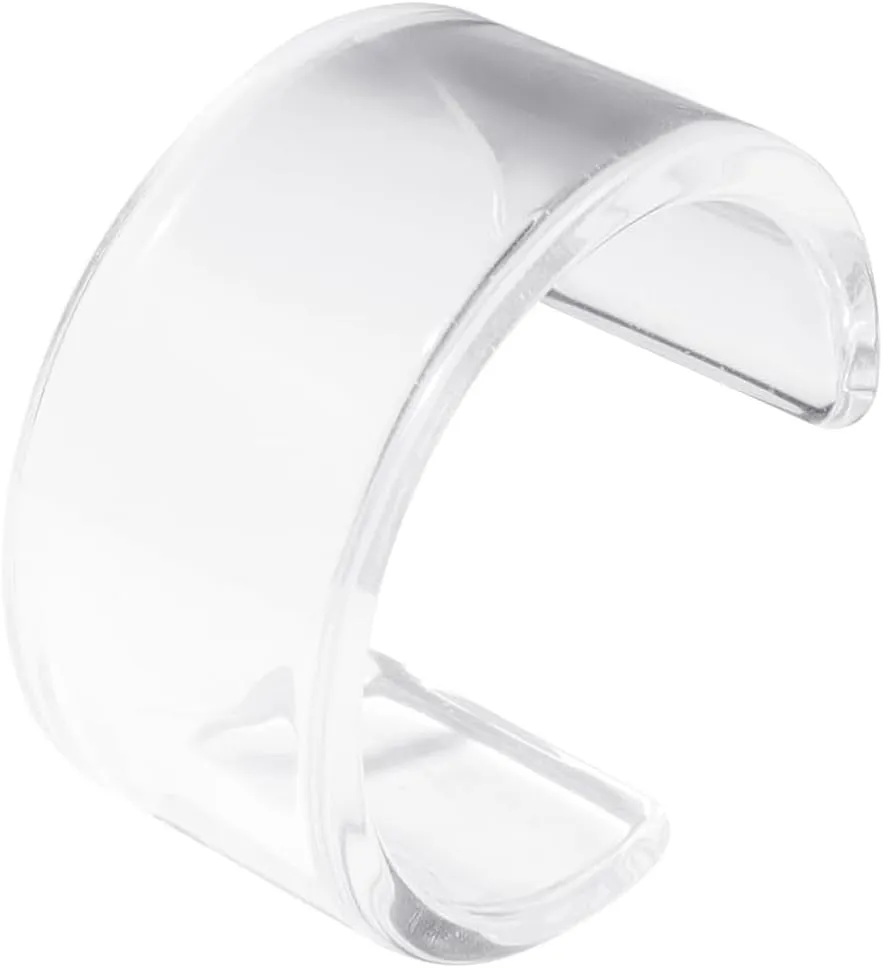 Pingyongchang Bangle Cuff Bracelets Chunky Bracelets for Women Colorful Irregular Resin Acetate Wristbands Retro Wide Geometric Transparent Bracelet Best Christmas Birthday Gifts