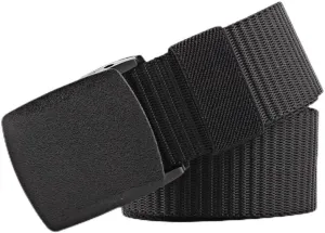 PlanetWonder Canvas Belt (Metal-Free, Vegan, Resizable, Belt End-Tuck)