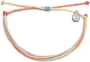 Pura Vida Jewelry Bracelets - 100% Waterproof and Handmade w/Coated Charm, Adjustable Band