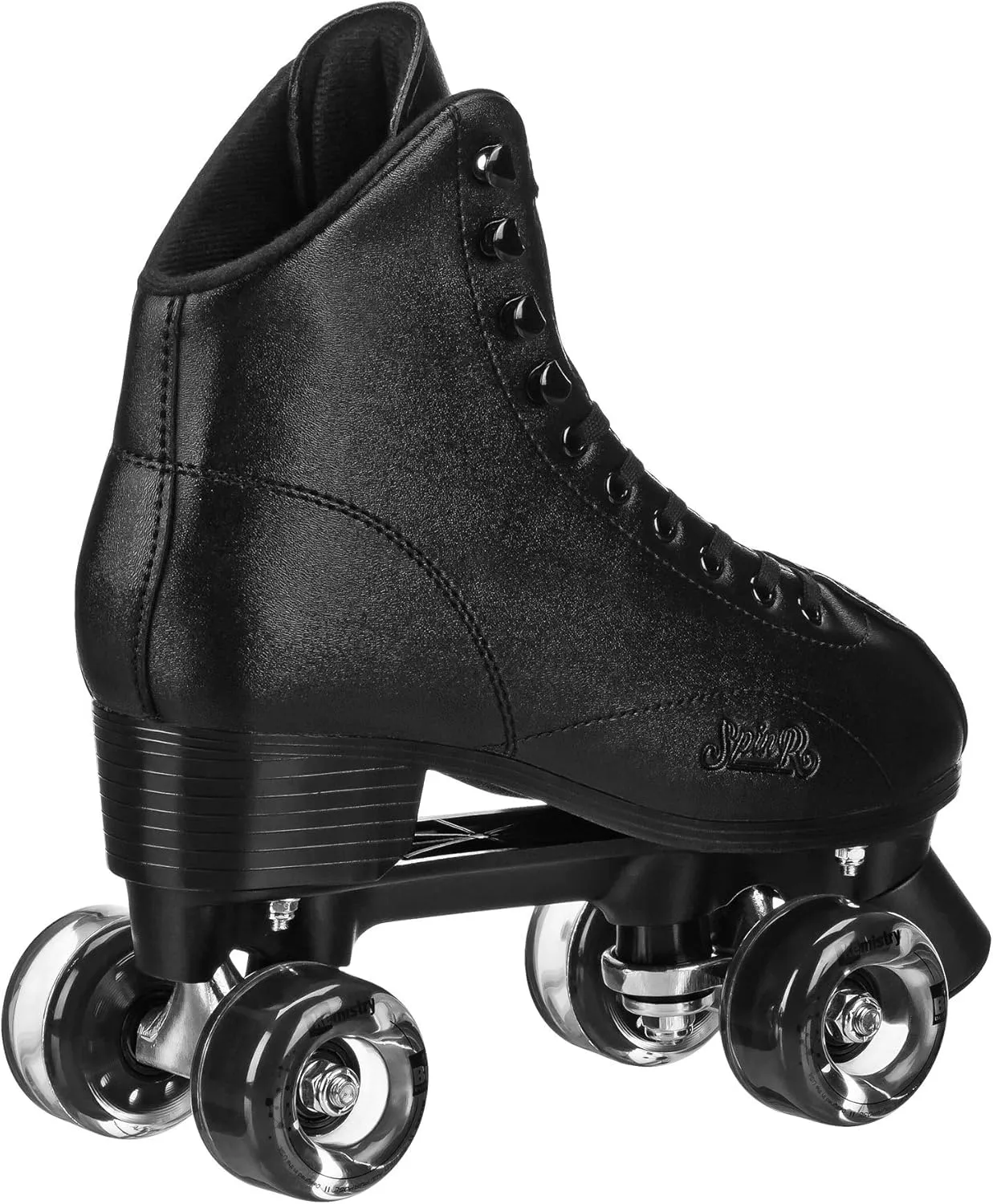 Roller Derby Reewind | Spinr High-top Roller Skates for Women & Men | Indoor/Outdoor Skates | Quad Skates