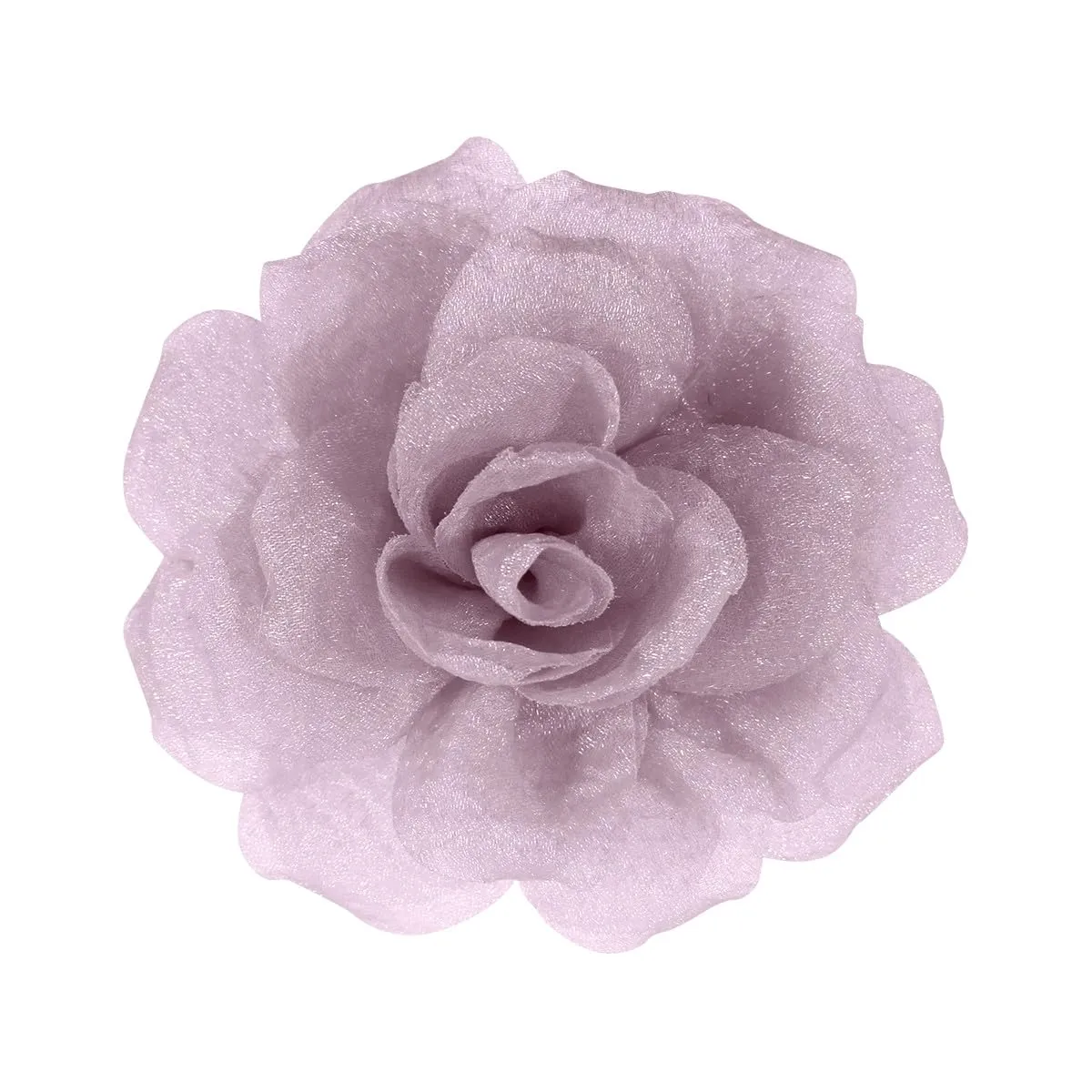 Rose Flower Brooches and Clips for Women | Lavender Hair Clips & Flower Pins | Hat & Lapel Pins, 3.1 Inches