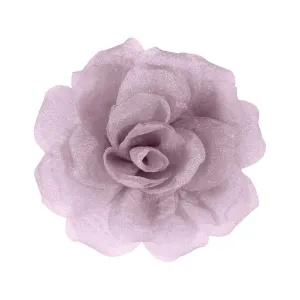 Rose Flower Brooches and Clips for Women | Lavender Hair Clips & Flower Pins | Hat & Lapel Pins, 3.1 Inches