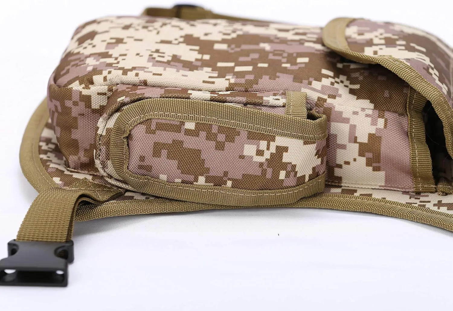 SEALINF Canvas Waist Bag Fanny Pack Racing Drop Leg Bag Motorcycle Outdoor Bag