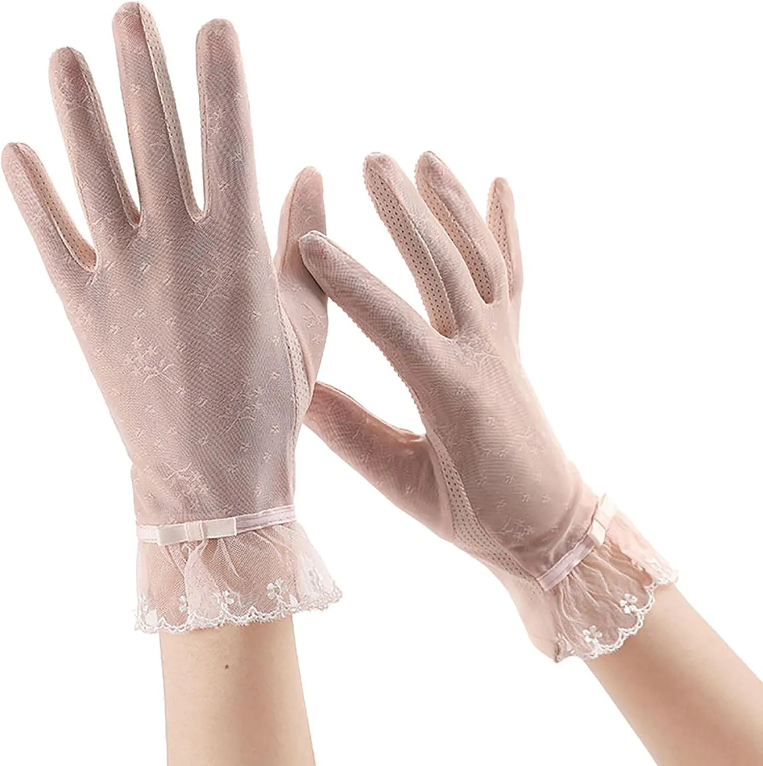 Sun Gloves for Women UV Protection Driving Gloves Non-Slip Summer Outdoor Sunblock Golves
