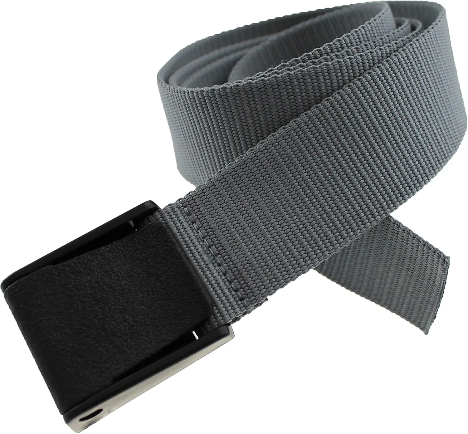 Thomas Bates Titan Big and Tall Web Belt 64 Inch Mens Metal Free Heavy Duty