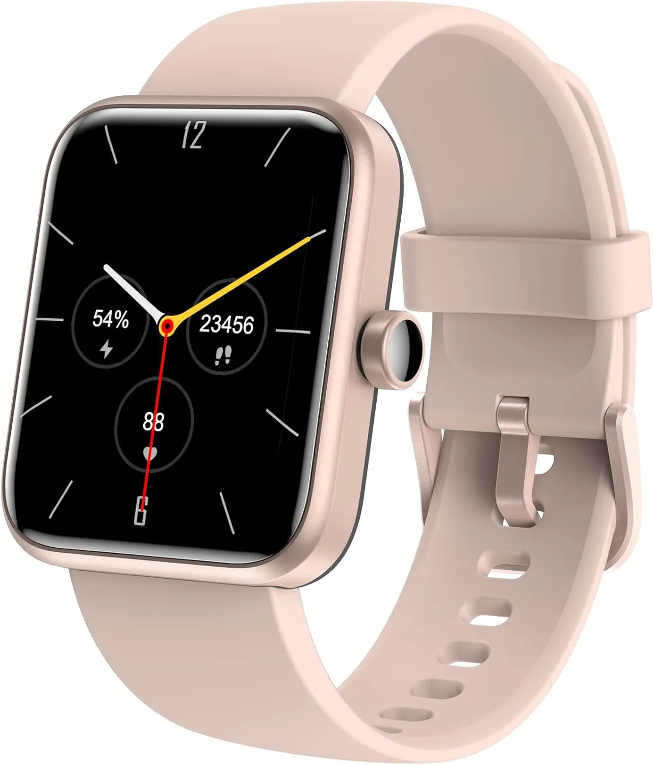 TOZO S2 40mm Mini Smart Watch Alexa Built-in Fitness Tracker with Sleep Monitor 5ATM Waterproof HD Color Touchscreen for Men Women Compatible with iPhone&Android Rose Gold