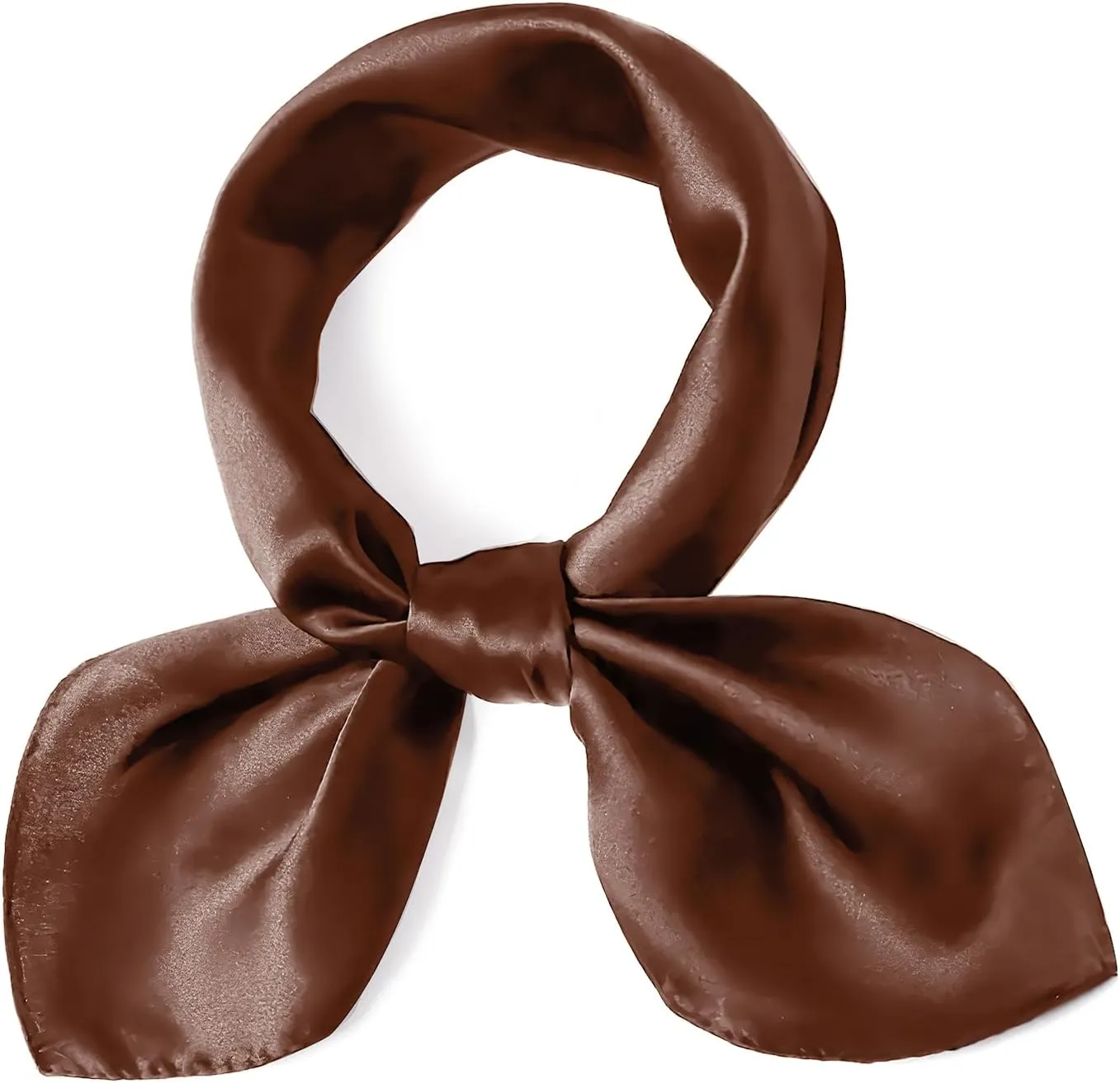 vimate 35" Square Silk Like Head Scarf - Women's Fashion Satin Scarf Bandana for Hair Wrapping at Night.