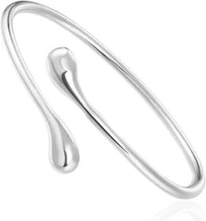 Vitaltyextracts Silver Plated Bracelet Shining Bangle Bracelets (Silver)