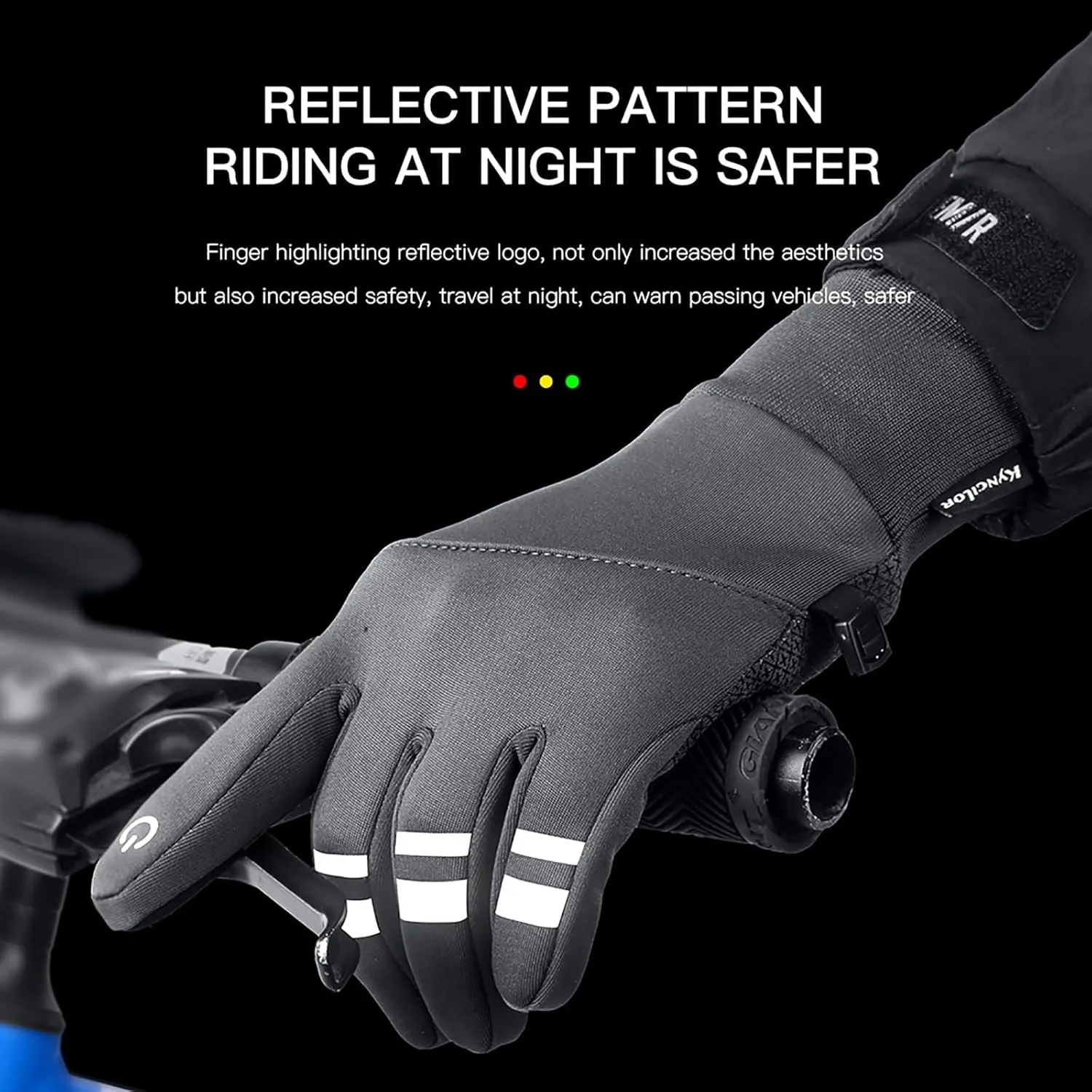 Winter Gloves Thermal Gloves Men Women - Waterproof & Windproof Touch Screen Warm for Cold Weather Cycling, Biking, Driving, Hiking, Running