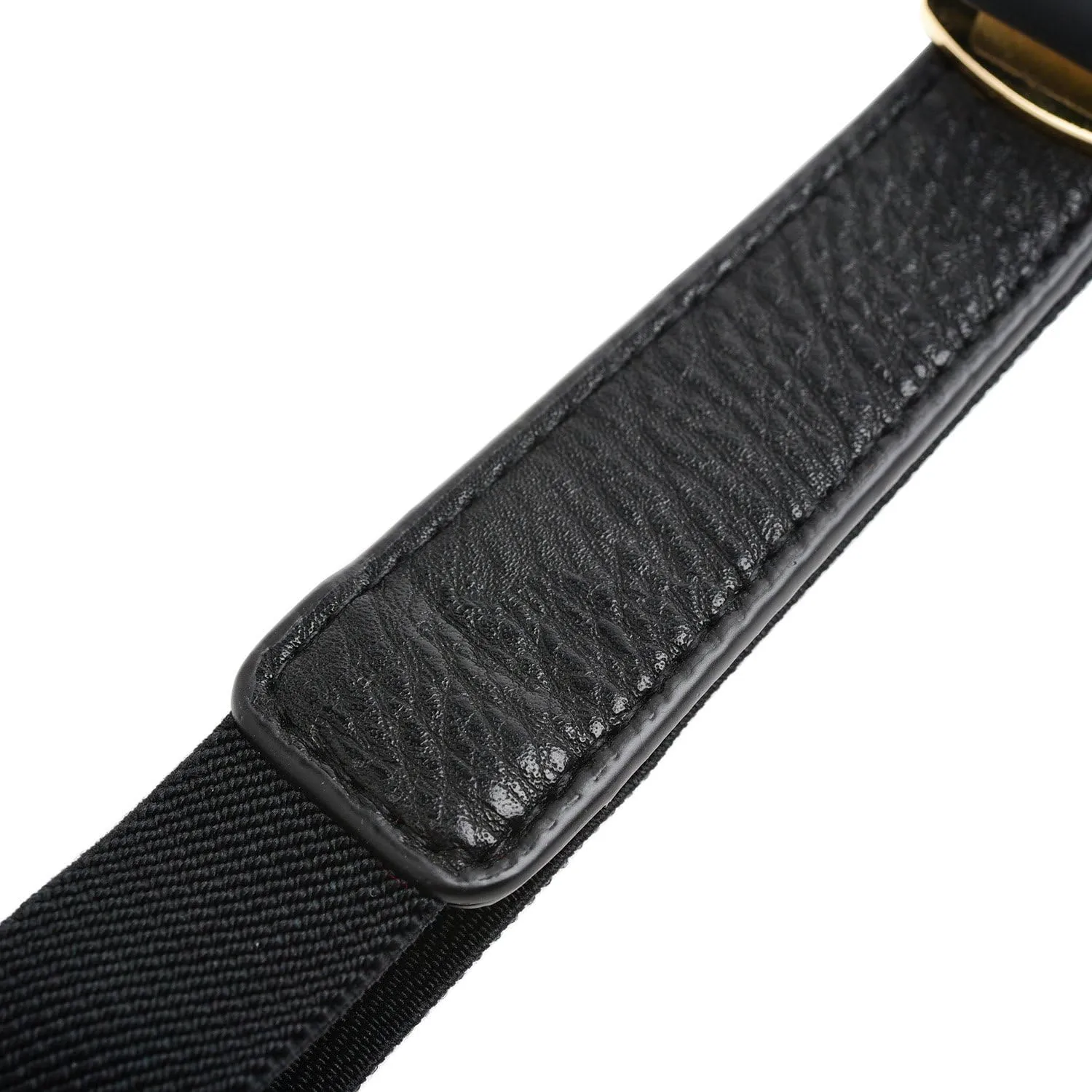 Womens 1" Width Bow Skinny Elastic Waist Belt Stretchy Belt Thin Belt