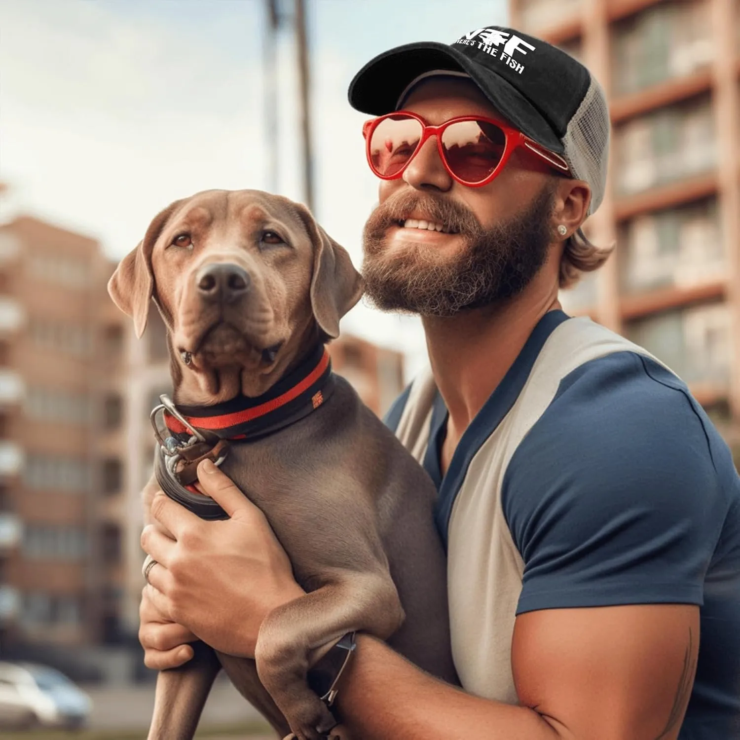 WTF Where's The Fish Hat for Women Dad Hats with Design Caps